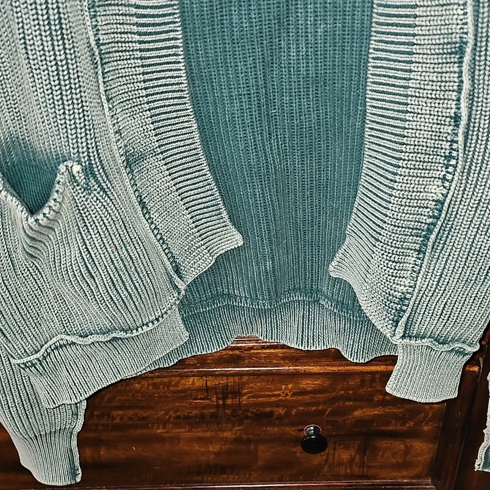 ZENANA Oversized Sweater Cardigan. Nwts Womens Sz Small. Hunter Green
